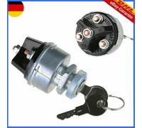 Universal Zündschloss 2 Schlüssel 4-Kontakte Für Auto LKW Boot Traktor Oldtimer
