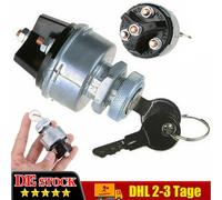 Universal Zündschloss 2 Schlüssel Startschalter Auto LKW Boot Traktor Oldtimer-