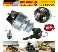 Universal Zündschloss 2 Schlüssel Startschalter Auto LKW Boot Traktor Oldtimer