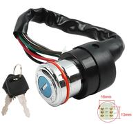 Universal Zündschloss Rasentraktor Aufsitzmäher 6-polig Rasenmäher ATV Quad R