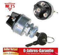 Universal Zündschloss Startschalter mit 2 Schlüsseln für Auto Traktor-Anhänger