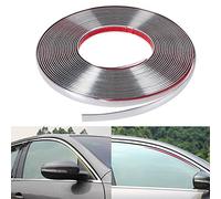 Universell 5mm x 3m Chromleiste Auto Dekor Zierleisten Leisten Selbstklebend Kantenschutz