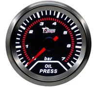 Universelle Auto Öldruckanzeige 2Zoll 52mm Auto Öldruckmesser Messgerät 0-7 B...