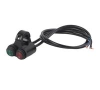 Universeller Motorrad-Lenkerschalter, 22 mm, Aluminiumlegierung, Doppelsteuerungstaste für Scheinwerfer, Nebelscheinwerfer, Hupe, Bremse, Warnblinkanlage, 12 V, 10 A, wasserdicht, (Style D)