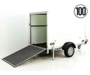 Unsinn Kofferanhänger UKU 142x255cm Höhe:153cm 1,4t|Rampe