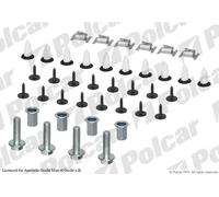 Unterfahrschutz Clips Set für Citroen Jumper II Pritsche 06-14