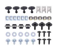 Unterfahrschutz Einbausatz Motor Unterboden Schutz Reparatur Clips Getriebeschutz Motorschutz Befestigungsclip Motorabdeckung Schrauben Halteklammern Klammer für A6 4F A6 4B A6 C6 4F A6 C5 4B Avant