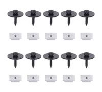 Unterfahrschutz Einbausatz Unterdeckel Clips Motor Unterboden Schutz Reparatur Motorschutz Blechmutter Schraube Klammer für E Klasse W124 S124 A124 W210 S210 C Klasse W202 W203 W204 190 W201 GLK X204