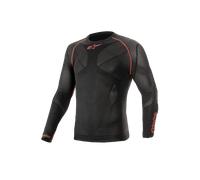 Ride Tech V2 Long Sleeve Funktions Unterhemd , M/L M/L schwarz rot