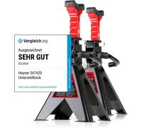 Unterstellbock Sützbock Set 2t Heyner UltraSafe Pro mit Zahnstange 2000kg 1 Paar