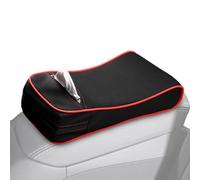 Uozonit Auto-Armlehnenpolster - Erhöhung der Innenmatte - Auto-Armlehnenbezug mit Taschentuchbox - für Pendler, Roadtrip, lange Fahrt