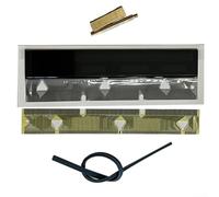 Upgrade Armaturenbrett Instrument Cluster für BMW E38 E39 E53 Reparaturset mit LCD-Display, Flachbandkabel und Lötzubehör kompatibel mit 7er-, 5er-, X5-Fahrzeugen (Gelb)