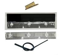 Upgrade Armaturenbrett Instrument Cluster für BMW E38 E39 E53 Reparaturset mit LCD-Display, Flachbandkabel und Lötzubehör kompatibel mit 7er-, 5er-, X5-Fahrzeugen (Silber)