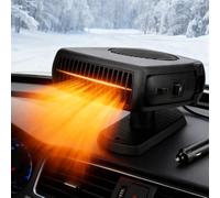 Upgrade Auto Heizung 24V Heizung & Heizlüfter Auto, Tragbar akku kfz Heizlüfter Zigarettenanzünder mit Zwei Leistungsstufen, Für Gezielte Entfrostung und Schnelle Innenraumheizung im Winter (C)