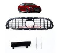 Upgrade Design Kühlergrill / Sportgrill passend für Mercedes Benz E-Klasse W213 / S213 / A238 / C238 Facelift 21-23 Hochglanz schwarz
