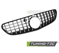 Upgrade Design Sportgrill / Kühlergrill passend für Mercedes Benz S-Klasse Coupe /Cabrio C217 / A217 14-20 Hochglanz-schwarz / chrom