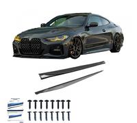 Upgrade Sport Design Seitenschweller Set passend für BMW 4er G22 20+ Hochglanz schwarz