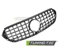 Upgrade Sportgrill / Kühlergrill passend für Mercedes Benz GLC (X254) 22+ Hochglanz schwarz/chrom