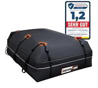 Upgrade4cars Auto Dachbox mit Träger Set | Dachgepäckträger 566 Liter ohne Reling Inkl. Zubehör | Dachkoffer Universal 130 x 110 x 40 cm | Autozubehör Geschenke für Frauen Männer