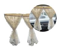 Upgraded Car Window Drapes Vehicle Window Blinds Cotton Window Cover 4 Styles