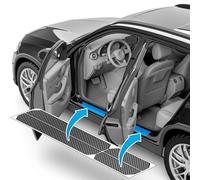 uProtect Auto Einstiegsleisten Schutz für Skoda Karoq NU7 I 2017-2026 - Schutzfolie Autotür Zubehör Zierleisten Lackschutzfolie Carbon Schwarz