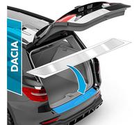 uProtect Auto Ladekantenschutz Folie für Dacia Sandero 3 (III) DJF I 2021-2026 - Stoßstangenschutz, Kratzschutz, Lackschutzfolie - Transparent glänzend Selbstklebend