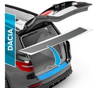 uProtect Auto Ladekantenschutz Folie für Dacia Sandero 3 (III) DJF I 2021-2026 - Stoßstangenschutz, Kratzschutz, Lackschutzfolie - Carbon Optik Selbstklebend