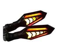 UQAHGRCHR 2 Stück Motorrad Blinker Für Yamaha XMAX300 XMAX250 Xmax 250 300 X-MAX 2017-2022, 12V LED Wasserdicht Blinkerlicht, Sequentiell Laufeffekt, Super Optik, Extra Hell, Zubehör,Red