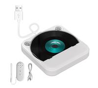Uqezagpa Leichter externer Disc-Player für das Auto, bietet einfache Plug-and-Play-Funktion für Reisen, tägliches Pendeln, einfach zu transportierender Disc-Player