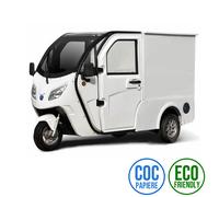 Urban Cargo Pro Elektro-Lasten-Dreirad Voll-Kabine Kasten 25kmh E-Transporter