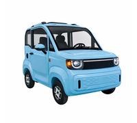 Urban Hopper Twin Base Elektro Kabinenroller 2 Personen 3kW 45kmh 4-Rad Hellblau