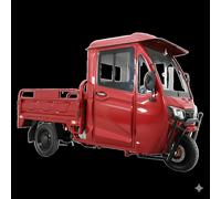 Urban HopperElektro Lastendreirad Microcar Cargo Volt XXL 25km/h 3,9kW COC ROT