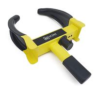 URBAN UR920 Radkralle Parkkralle mit Sicherheitsschloss und 3 Schlüsseln für PKW Wohnwagen Anhänger - Reifenbreite 19-30cm - Felgenkralle Reifenkralle Wegfahrsperre Diebstahlsicherung