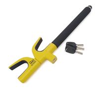 URBAN UR959Y Lenkradkralle Hochsicherheits Lenkradschloss Abschreckend Gelb, Lenkradsperre Automatik-Verriegelung, Diebstahlsicherung Universal für Auto Wohnmobil PKW