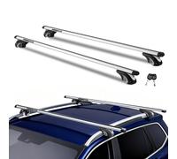 URMECCH® Dachträger Grundtäger für Skoda Kamiq -offene Dachreling - Alu 2 tlg