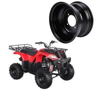 URPIZY ATV Felge 18x9,5-8 Zoll Stahllegierung Hinterrad 4-Loch für Go Kart Quad Buggy Off-Road Fahrzeuge für Sunlkindroad RoketaKazuma BMXTaotao KandiJcl EagleSSR RedcatJonway