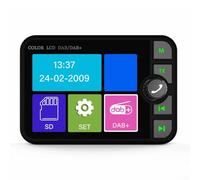 URPIZY Digitaler DAB+ Autoradio Adapter Mit 2.4 Zoll Farbdisplay, MP3 Player, FM Transmitter Und TF Kartenslot Für Fahrzeuge Mit AUX Anschluss