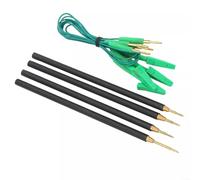 URPIZY ECU Lese- Und Schreibsonde 4 Stück Mit Verbindungskabel 12-24V LED BDM Rahmen Für Autodiagnose Chiptuning KFZ-Werkzeug Kompatibel Mit KTAG FGTECH BDM100 CMD DIMSPORT