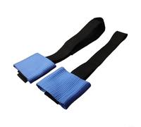 URPIZY Motorrad Lenker Spanngurt Fixiergurt Vorderer Befestigungsriemen Sicherheitsgurt Für Anhänger Nylon Blau