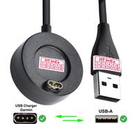 USB A Ladestation für Garmin Vivomove 636305 636304 636303 357903 Smartwatch