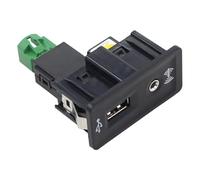 USB Aux-in Buchse USB Anschluss Stecker Aux In Adapter für Passat B8 Transporter T6 Golf 7 Golf VII Beetle 5C für Sharan 7N Caddy für Crafter für Jetta für Amarok Arteon Camper Alhambra Ibiza Leon 5F