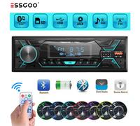 USB AUX-IN Retro Autoradio Bluetooth Freisprecheinrichtung FM MP3 1 DIN Oldtimer