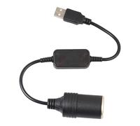 USB-Konverter für Zigarettenanzünder, USB-Stecker auf Zigarettenanzünder, Konverter-Buchse für Zigarettenanzünder, Verlängerungskabel des Konverters