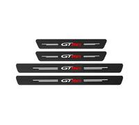 USSAY 4 Stück Auto Einstiegsleisten Schutz für Peugeot GT GTline 3008 308 T9 208 508 2008 Rifter 5008 Kohlefaser Tuning Zubehör