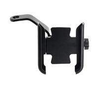 UTONGMU Navigationshalter Motorrad Lenker Handy Halter GPS Stand Halterung Für Yamaha Für Tricity300 Für Tricity 300 Motorrad Zubehör Spiegel(Mirror Black)