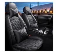 UTONGMU sitzbezüge Auto Für Mercedes C-KLASSE C180 C200 C230 C240 C250 C280 C300 CL200 Autositzstützkissenbezug Protecto Leder(Black Pillow)