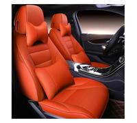 UTONGMU sitzbezüge Auto Für Mercedes Für Benz Für C200 C300 C220 C250 C350 C400 C180 Für GLC300 Autositzstützkissenbezug Protecto Custom(Orange,DE)