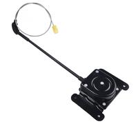 UTTASU Ersatzrad Montageplatte Träger mit Seilwinde für Ford Transit (2014+) und Transit Custom (2012+), Metall, schwarz, direkt passend, 2-teiliges Set