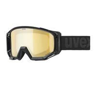 Uvex Athletic CV MX Goggle Cross/MTB Brille schwarz/mirror goldfarben