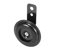 uxcell 12V 1.5A Universal Horn Hupe Lautes Horn für Motorrad Fahrzeug Auto LKW Moped Roller Scooter ATV Schwarz